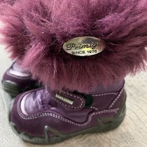 ✨Rare✨Infants Purple Primigi Gortex Puffer Boots